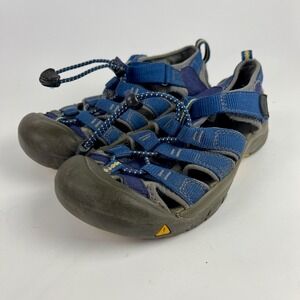 Keen Newport H2 Kids Blue Waterproof Sport Sandals 1009962 Size US 3 EU 35